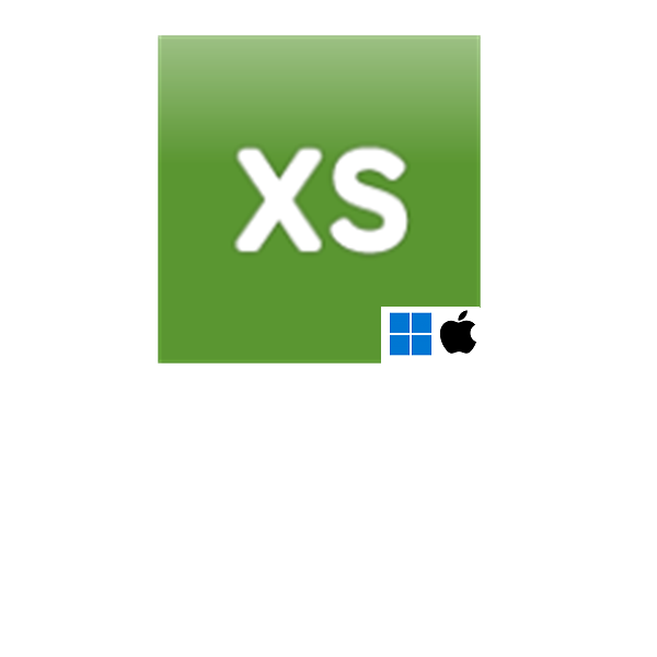 Bild von XS-Karten-Software – mit Import-/Exportfunktionen. SOFT-XS
