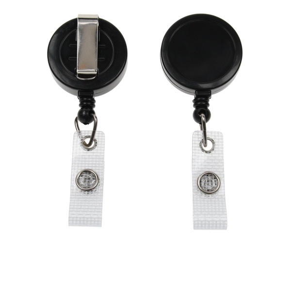 Bild von Black badge reel with belt clip and strap. 60270176 (DE,SE,NO,FI,RO,PL)