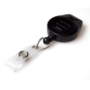 Bild von Black badge reel for lanyard with strap. 60270209 (DE,SE,NO,FI,RO,PL)