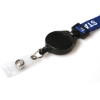 Bild von Black badge reel for lanyard with strap. 60270209 (DE,SE,NO,FI,RO,PL)