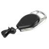 Bild von Black carabiner No-Twist ID badge reel with belt clip and card clip. 60270142 (DE,SE,NO,FI,RO,PL)