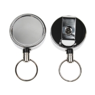 Bild von ID-Kartenhalter mit Gürtelclip und Schlüsselring. 60270208