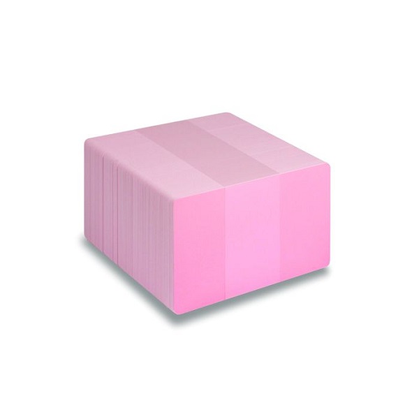 Bild von Blank pink cards - CR80 (PINK CORE). 70102049 (DE,SE,NO,FI,RO,PL)