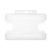 Bild von Bio ID badge Cardholder/carrying face open plastic frosted/clear (horizontal/landscape). 60270450 (DE,SE,NO,FI,RO,PL)