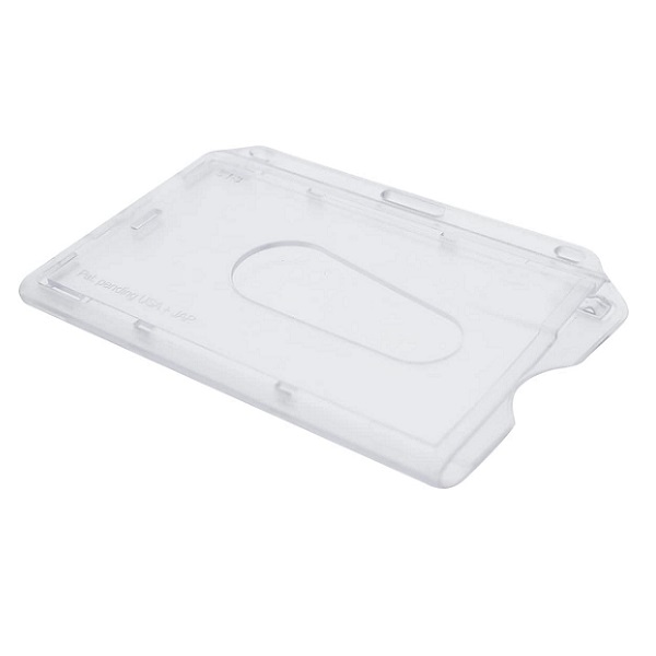 Bild von Cardholder / carrying case rigid plastic with lock frosted (horizontal / landscape). 60270122 (DE,SE,NO,FI,RO,PL)