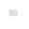 Bild von Cardholder/carrying badge face open plastic white (horizontal/landscape). 60270111vud (DE,SE,NO,FI,RO,PL)