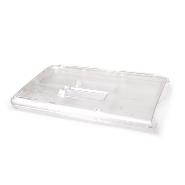 Bild von 2 card cardholder / carrying case rigid plastic Double Slider Bar with lock clear (horizontal / landscape). 60270270 (DE,SE,NO,FI,RO,PL)