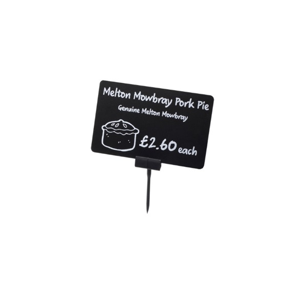 Bild von Price tag holder black with pointed end. 60270153 (DE,SE,NO,FI,RO,PL)