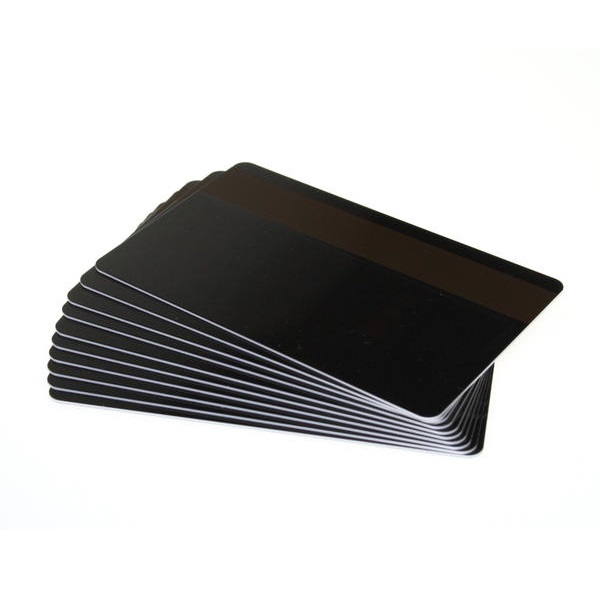 Bild von Blank black cards with HI-CO magnetic stripe- IS0-7811-6 (CR80). 70102066 (DE,SE,NO,FI,RO,PL)