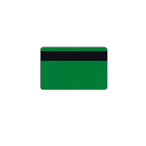 Bild von Blank green cards with LO-CO magnetic stripe- IS0-7811-2 (CR80). 70102067 (DE,SE,NO,FI,RO,PL)