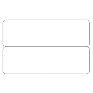 Bild von Blank gold 2-up e.g. name tags / price tag cards - CR80. 70102097 (DE,SE,NO,FI,RO,PL)