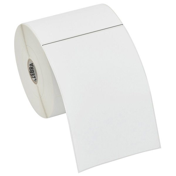 Bild von White Zebra 1-Pack Label DT 4X6 (102x152 mm) 475/ROLL PE DQP 3000. 800264-605_1 (DE,SE,NO,FI,RO,PL)