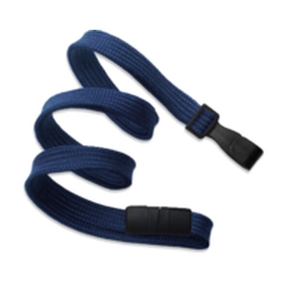 Bild von Blue lanyard / Keyhanger 10 mm with plastic J clip - nylon. 60270508vud (DE,SE,NO,FI,RO,PL)