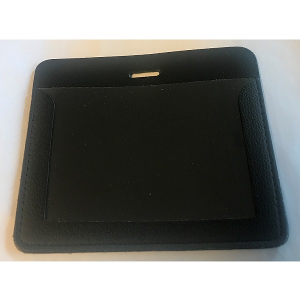 Bild von Card holder leather 106x75 mm Cardholder / carrying case soft clear front (horizontal / landscape). 60270124vud (DE,SE,NO,FI,RO,PL)