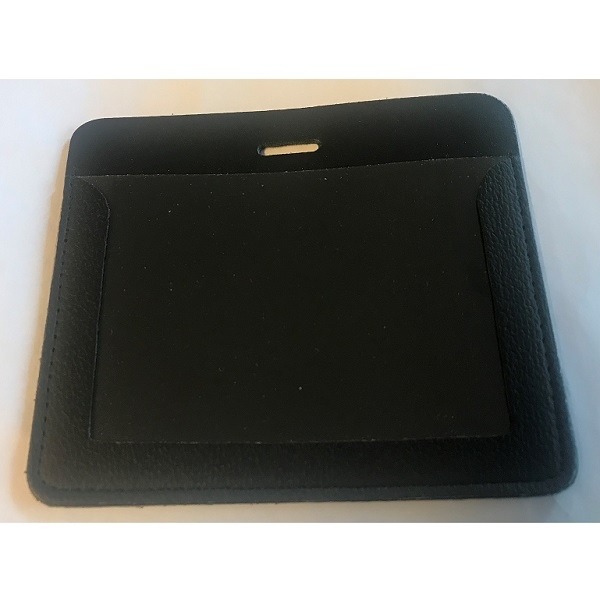 Bild von Card holder leather 106x75 mm Cardholder / carrying case soft clear front (horizontal / landscape). 60270124vud (DE,SE,NO,FI,RO,PL)