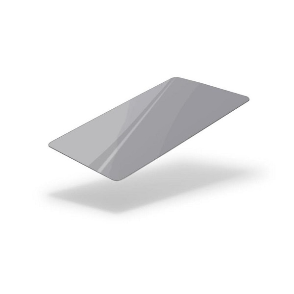 Bild von Matt silver / gray cards - CR80 (COLOURED CORE). 70102053 (DE,SE,NO,FI,RO,PL)