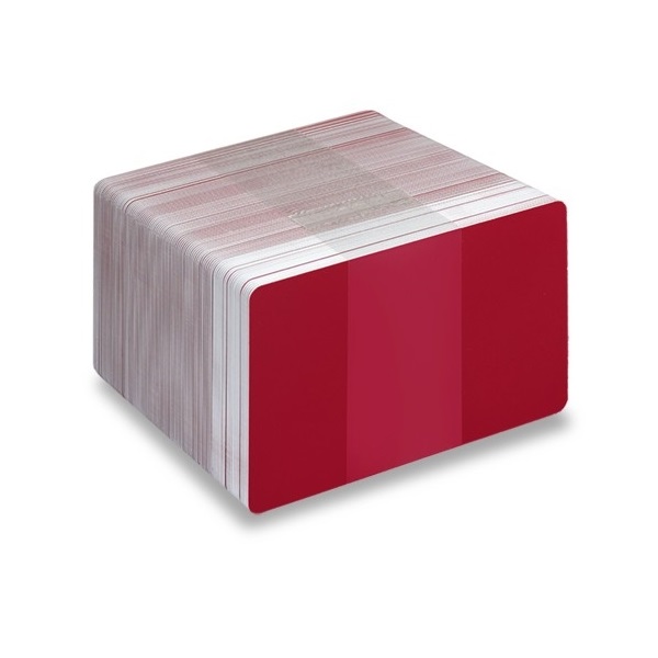 Bild von Blank red cards - CR80 (WHITE CORE). 70102092vud (DE,SE,NO,FI,RO,PL)