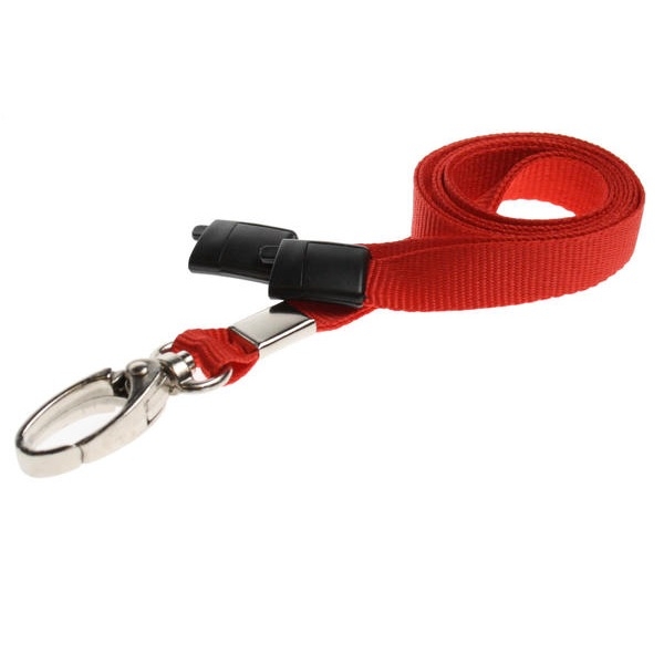 Bild von Red lanyard / keyhanger 10 mm with metal lobster clip. 60270565 (DE,SE,NO,FI,RO,PL)