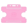 Bild von Bio badge Cardholder/carrying face open plastic pink (horizontal/landscape). 60270459 (DE,SE,NO,FI,RO,PL)