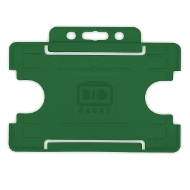 Bild von Bio badge Cardholder/carrying face open plastic green (horizontal/landscape). 60270456 (DE,SE,NO,FI,RO,PL)