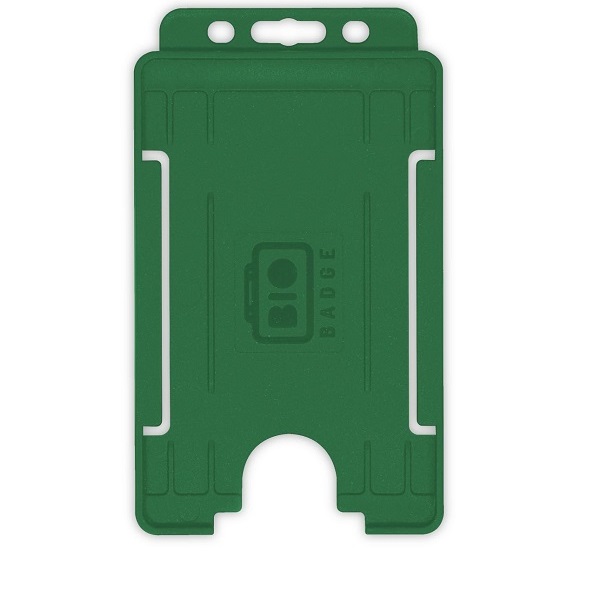 Bild von Bio badge Cardholder/carrying face open plastic green (vertical/portrait). 60270476 (DE,SE,NO,FI,RO,PL)