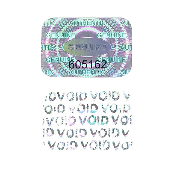 Bild von Holografic sticker tamper proof/VOID. 80102038 (DE,SE,NO,FI,RO,PL)