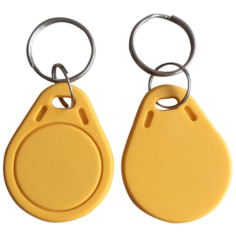 Bild von Yellow rewriteable Key fob 125 KHZ EM. Keyfob. 70102817 (DE,SE,NO,FI,RO,PL)