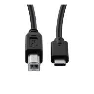 Bild von USB-C to USB2.0 B Cable, 1.8m. TEL10115 (DE,SE,NO,FI,RO,PL)