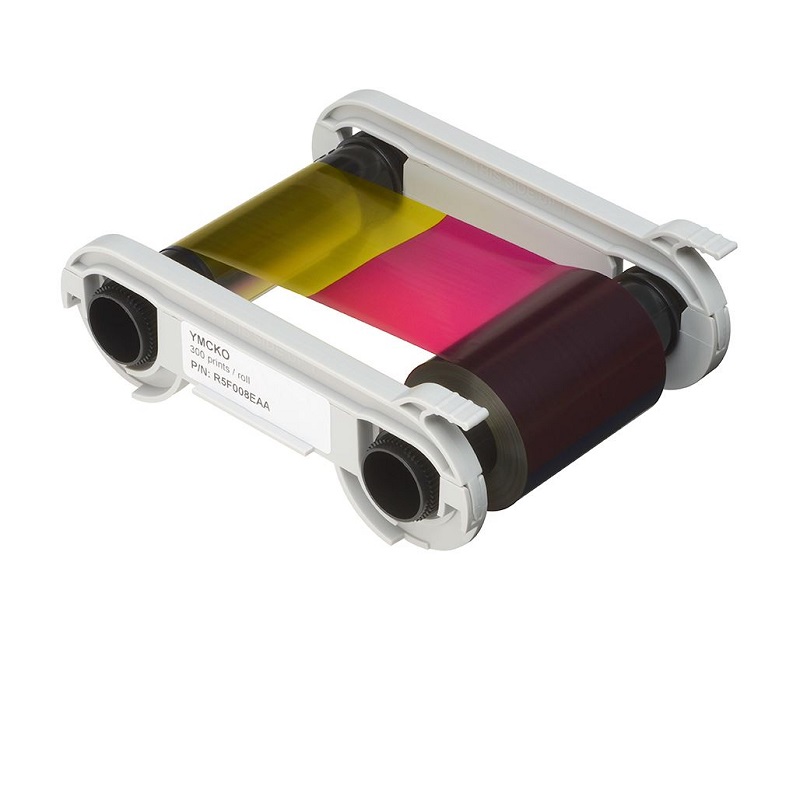 Bild von Evolis Primacy 4-color ribbon/dye film (YMCKO). Evolis R5F008EAA (DE,SE,NO,FI,RO,PL)