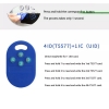 Bild von Blue RFID rewriteable multi Key fob 4 x 125 KHZ T5577 EM ID and magic writeable IC 13.56 Mhz. Keyfob tag. 70102978 (DE,SE,NO,FI,RO,PL)