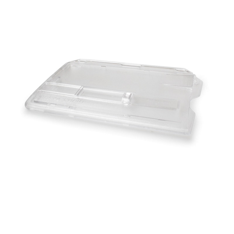 Bild von Card cardholder / carrying case rigid plastic Single Slider Bar with lock clear (horizontal / landscape). 60270273 (DE,SE,NO,FI,RO,PL)