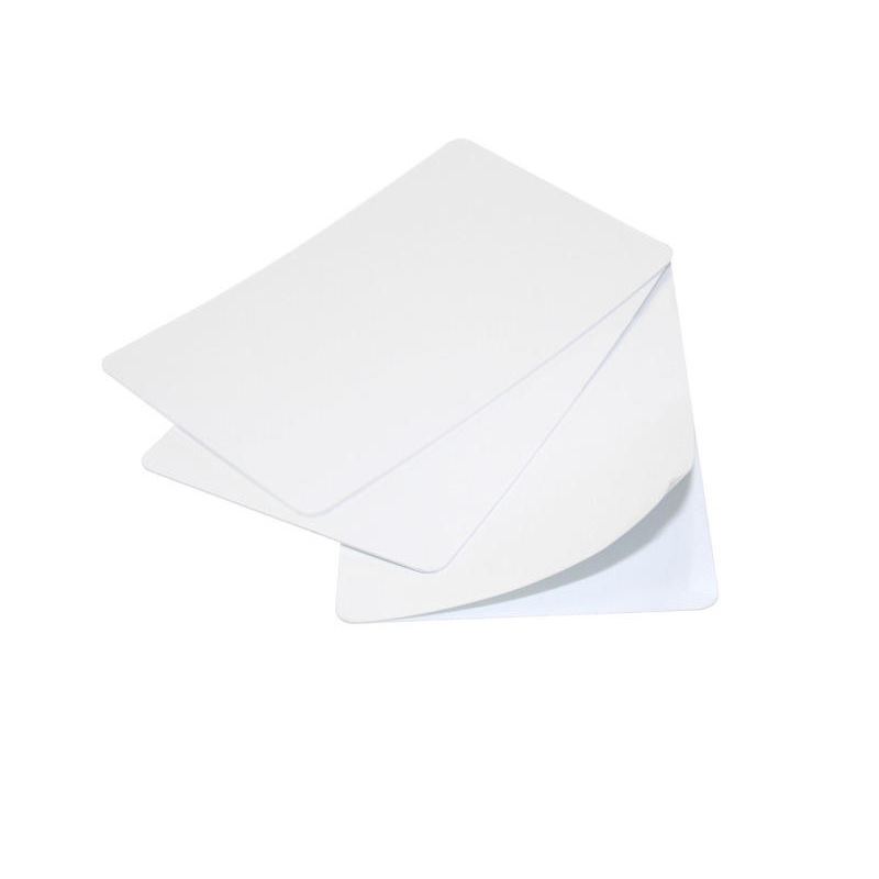 Bild von Blank white Self-Adhesive plastic card 320 micron - CR80. 70102149 (DE,SE,NO,FI,RO,PL)