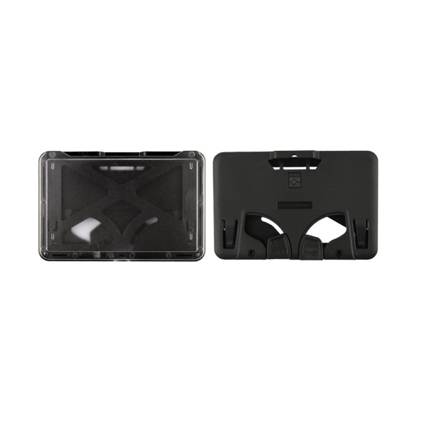 Bild von 3 card cardholder / carrying case rigid plastic with Extraction Levers (horizontal / landscape). 60270276 (DE,SE,NO,FI,RO,PL)