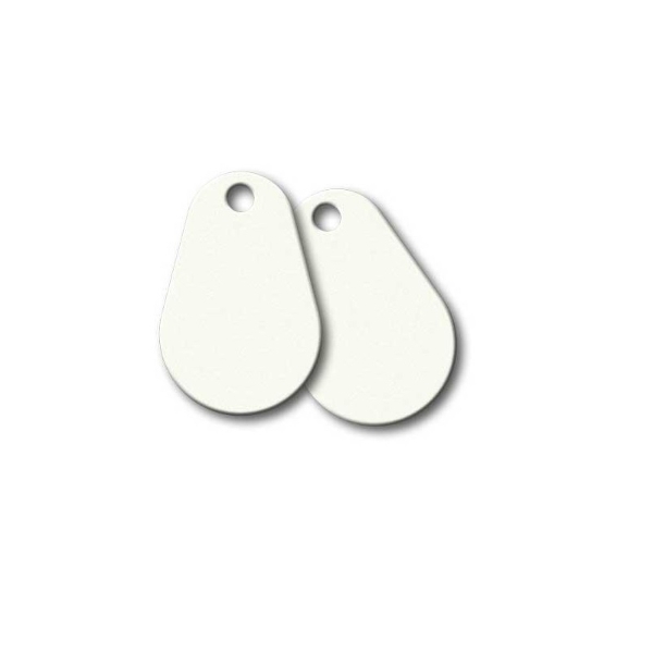 Bild von White key fob Salto 1KB (Mifare) + EM4200 combi. Keyfob. 70105502 (DE,SE,NO,FI,RO,PL)