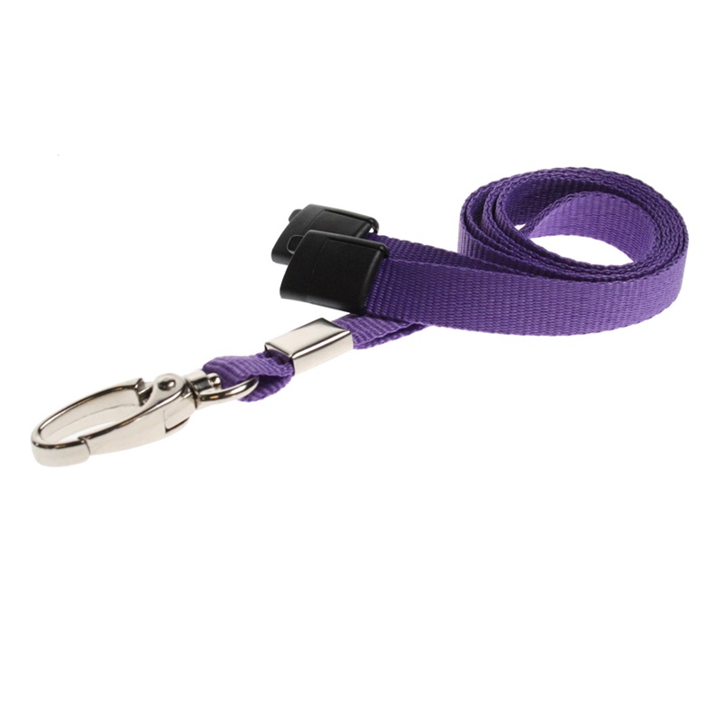 Bild von Purple lanyard / keyhanger 10 mm with metal lobster clip. 60270564 (DE,SE,NO,FI,RO,PL)