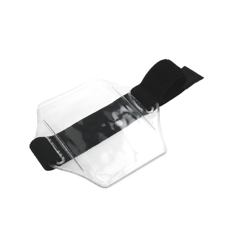 Bild von Black Vinyl Adjustable Armband Card Holder / carrying case soft plastic. 60270288 (DE,SE,NO,FI,RO,PL)