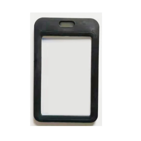 Bild von Sort 86x54 mm Card holder / carrying case hard plastic / Badge holder. Clear on both sides (vertical / portrait). 60270341 (DE,SE,NO,FI,RO,PL)