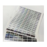 Bild von Holografic sticker tamper proof/ VOID / AUTHENTIC with number. 80102039 (DE,SE,NO,FI,RO,PL)