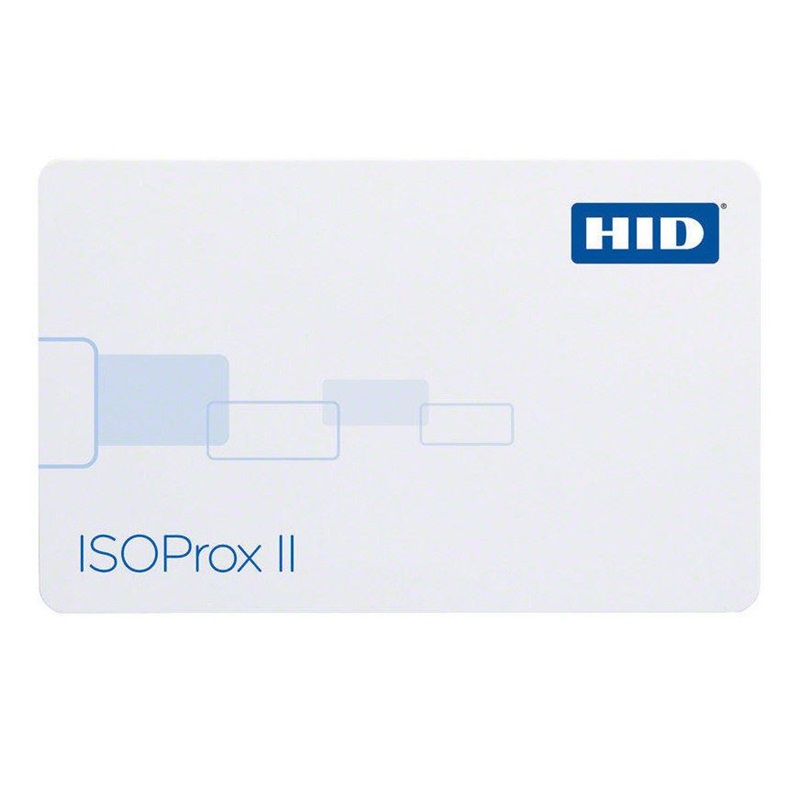Bild von Blank white cards HID™ 1586 LGGMN ISOPROX II RFID Composite Cards Proximity. 70102192 (DE,SE,NO,FI,RO,PL)