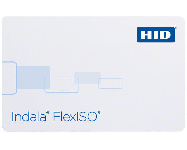 Bild von Blank white HID™ INDALA FLEXISO Proximity cards. 70102075 (DE,SE,NO,FI,RO,PL)