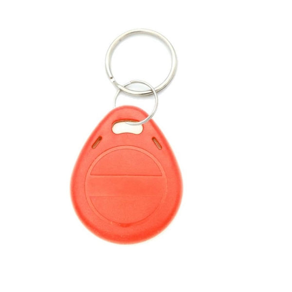 Picture of Orange / Pink Prox RFID (proximity) key fob 125 kHz. Keyfob. 70102070NORPK